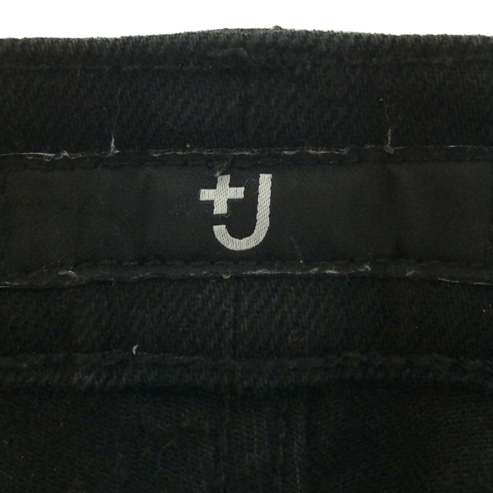 ユニクロ プラスジェイ ストレートデニムパンツ w29 ブラック UNIQLO +J ジルサンダー メンズ