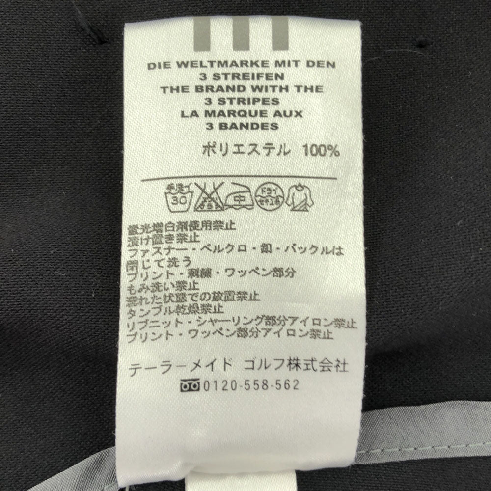 adidas アディダス ゴルフ 長袖 ジップジャケット O ブラック メンズ