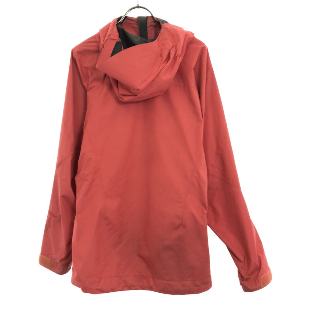 patagonia パタゴニア GORE-TEX ロゴ刺繍 ハードシェル ジャケット S レッド アウトドア レディース