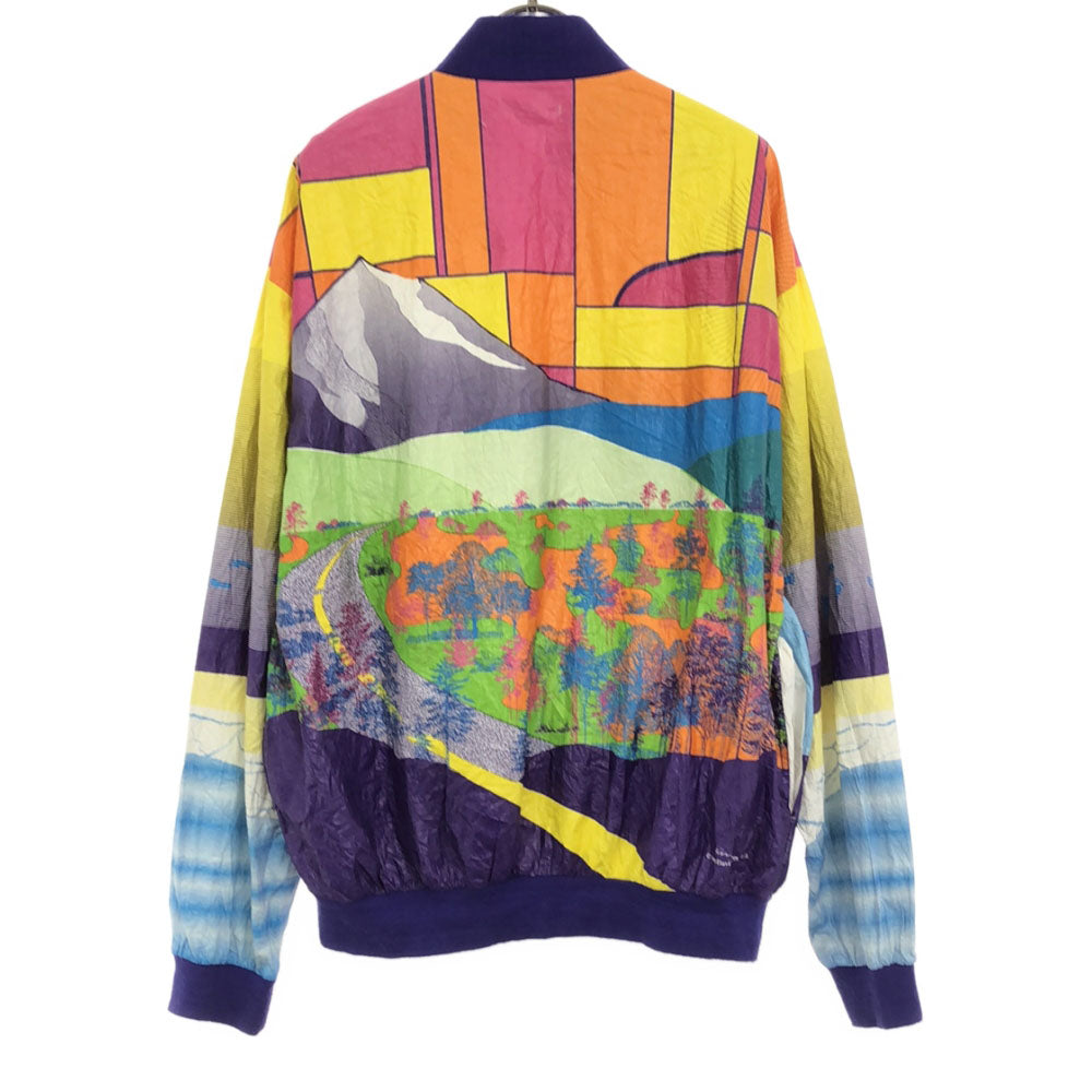 グラフィックジャケット 総柄 ペーパージャケット L Graphic JACKETS メンズ