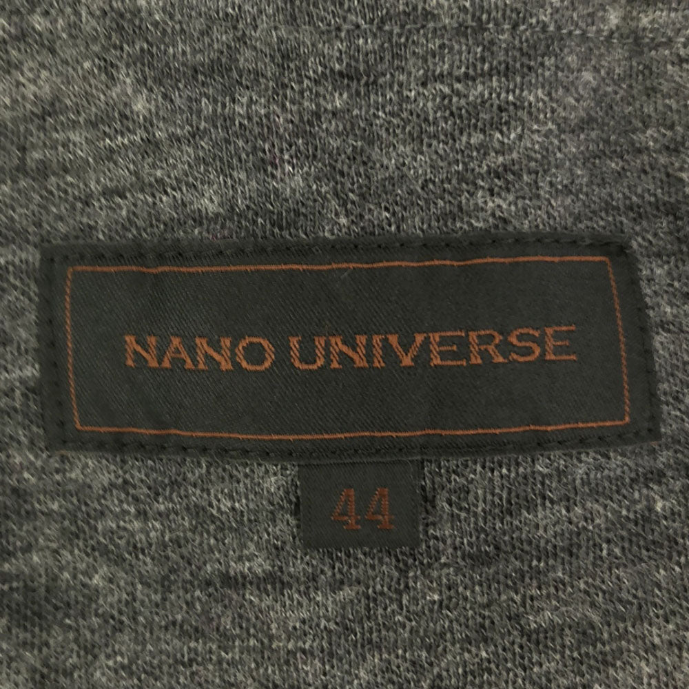 未使用 ナノユニバース ウールブレンド テーラードジャケット 44 グレー nano universe タグ付き メンズ