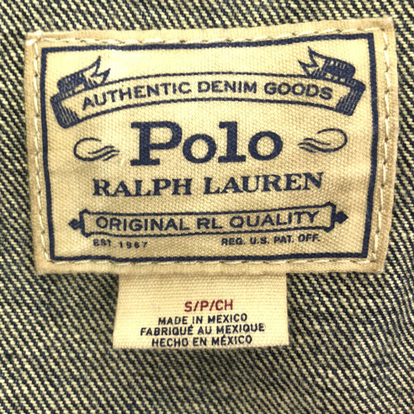 ポロラルフローレン デニムジャケット S POLO RALPH LAUREN Gジャン メンズ