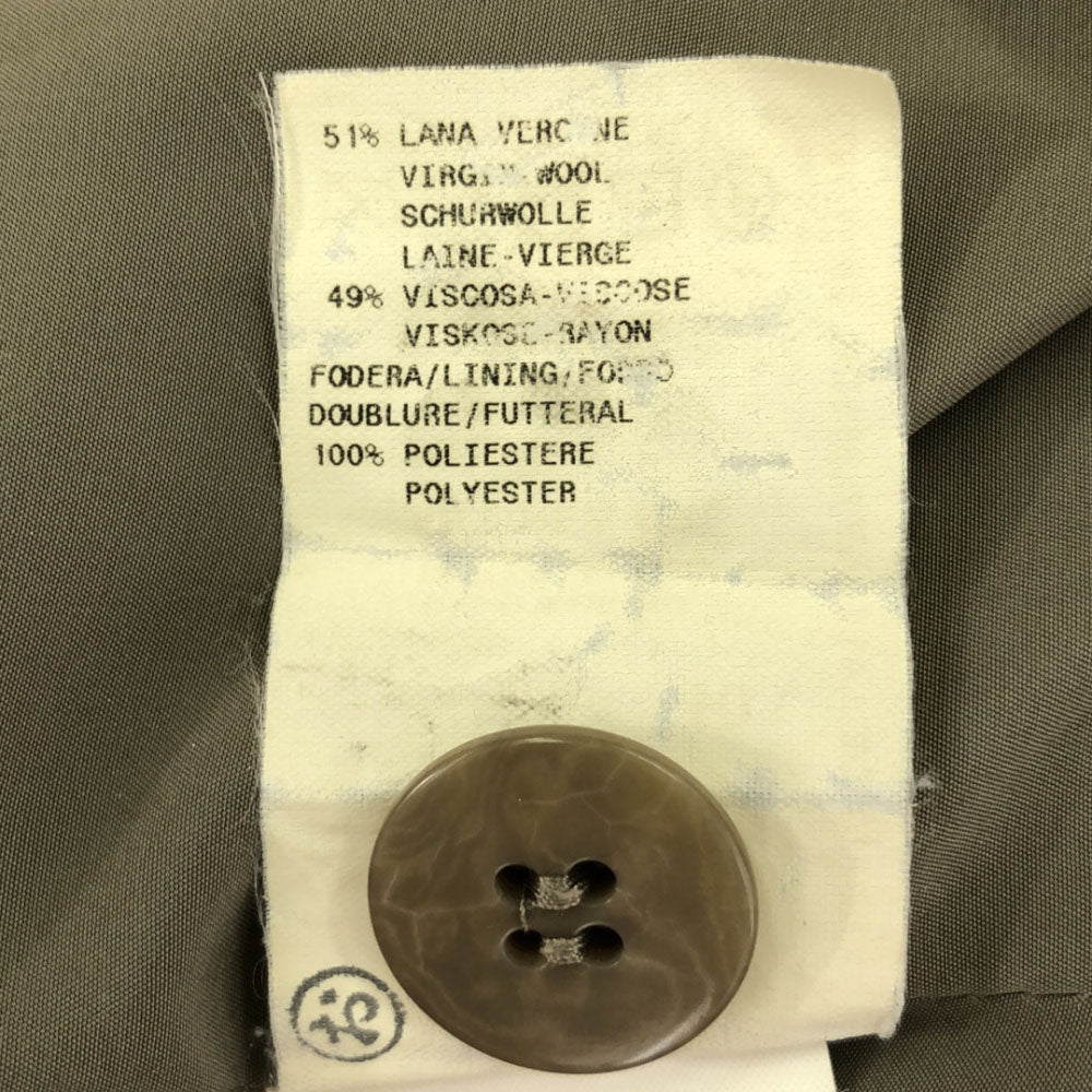 ARMANI COLLEZIONI アルマーニ コレツィオーニ イタリア製 ウールブレンド テーラードジャケット 40 グレー系 レディース