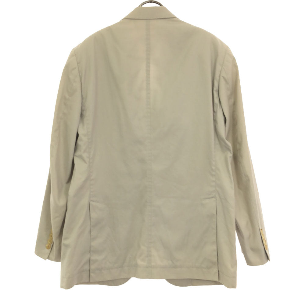 Aquascutum アクアスキュータム 日本製 テーラードジャケット M ベージュ メンズ
