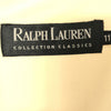 ラルフローレン 日本製 ウールブレンド ノースリーブ ロングワンピース 11 ベージュ RALPH LAUREN バックジップ レディース