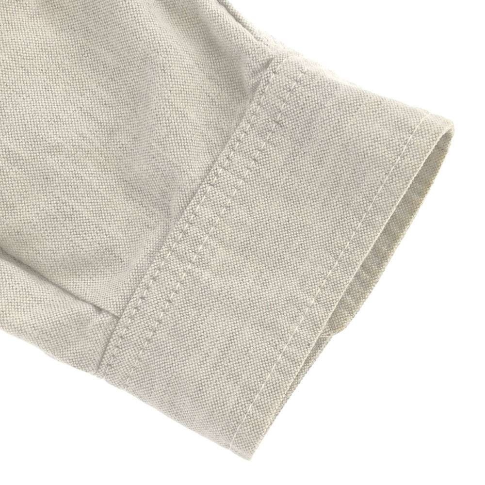 ササフラス 日本製 長袖 シャツ L グレー系 SASAFRAS メンズ