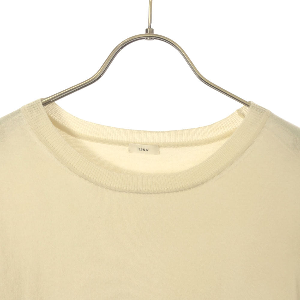 イエナ 半袖 コットンニット セーター オフホワイト IENA レディース