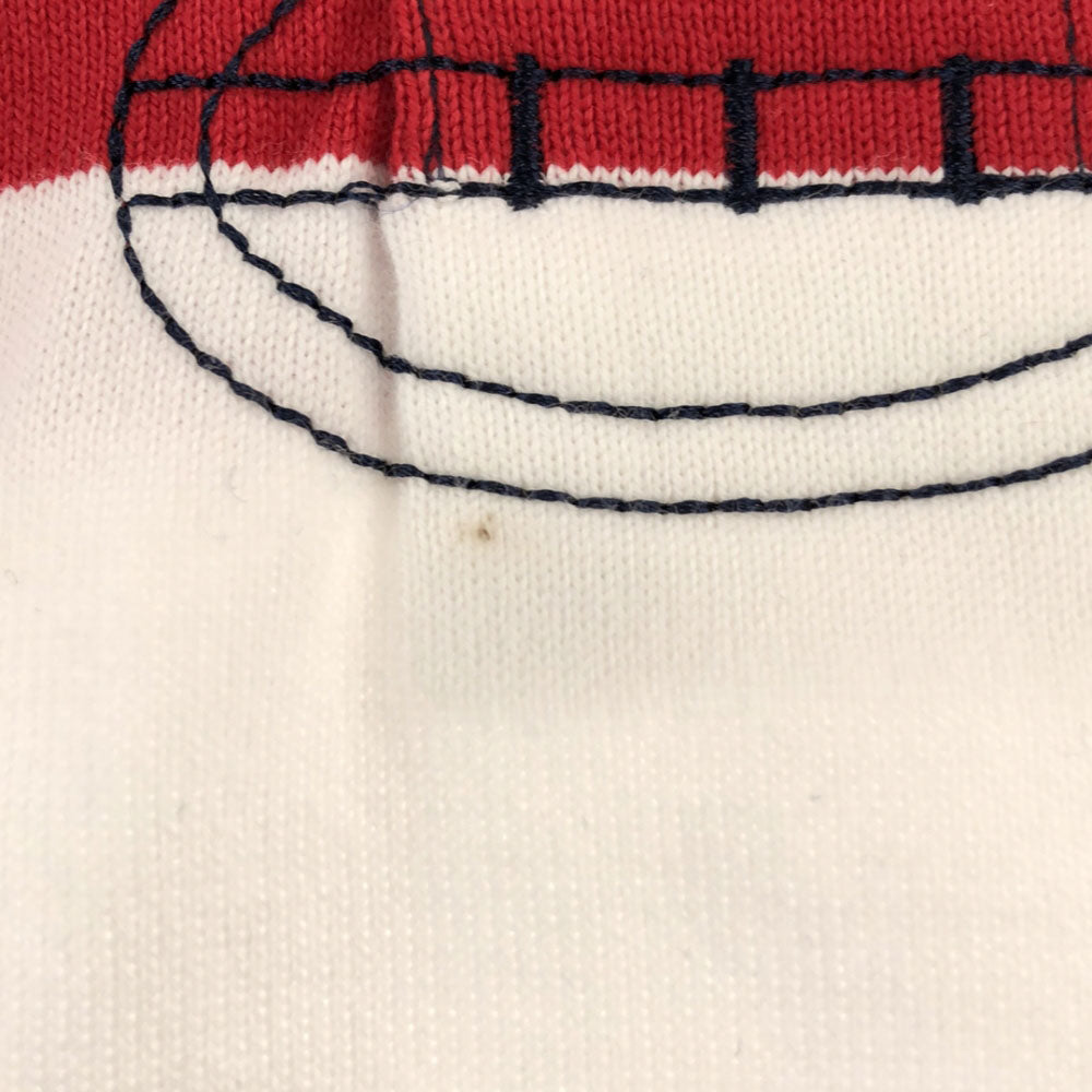 CANTERBURY OF NEW ZEALAND カンタベリー 未使用 ボーダー ロゴ刺繍 長袖 ラガーシャツ S タグ付き ラグビー ポロシャツ メンズ