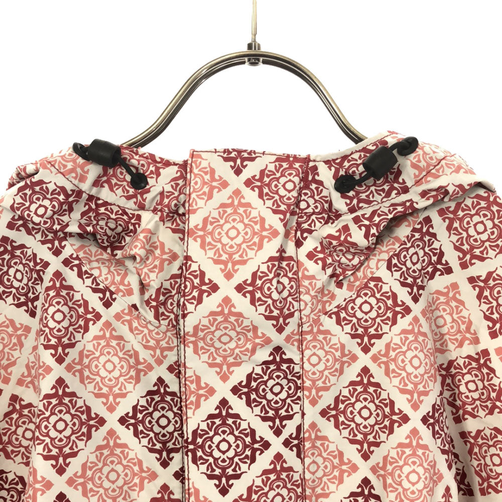 コロンビア 総柄 レイン ポンチョ S ピンク×ホワイト系 Columbia アウトドア レインコート メンズ