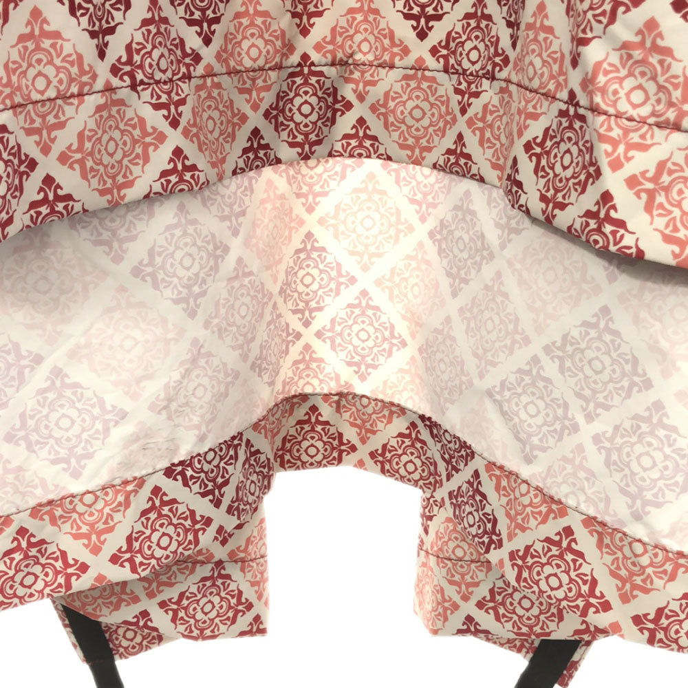 コロンビア 総柄 レイン ポンチョ S ピンク×ホワイト系 Columbia アウトドア レインコート メンズ