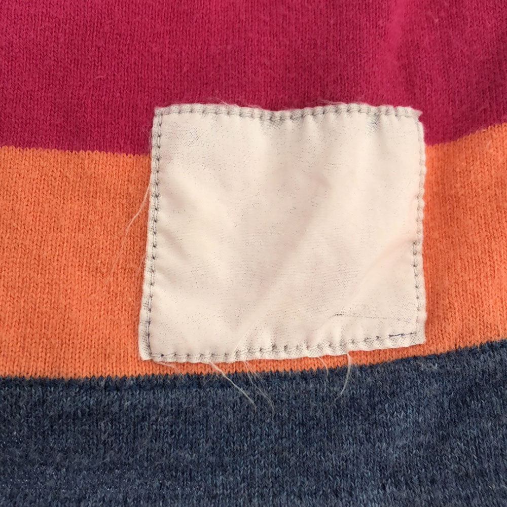 ベティーブープ 90s 日本製 ボーダー プリント 長袖 ジップパーカー BETTY BOOP オールド レディース