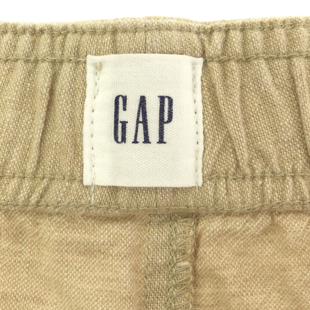 ギャップ リネンブレンド ショートパンツ L ベージュ GAP ハーフパンツ メンズ