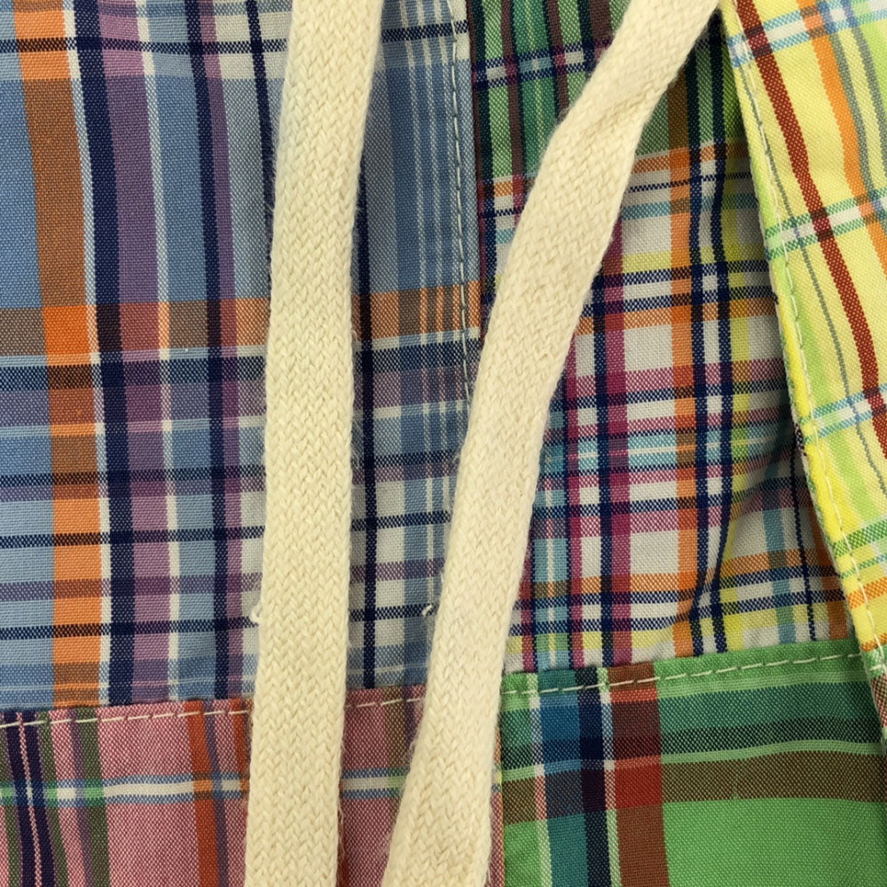 RALPH LAUREN RUGBY ラルフローレン ラグビー チェック パッチワーク ショートパンツ W34 サーフパンツ メンズ