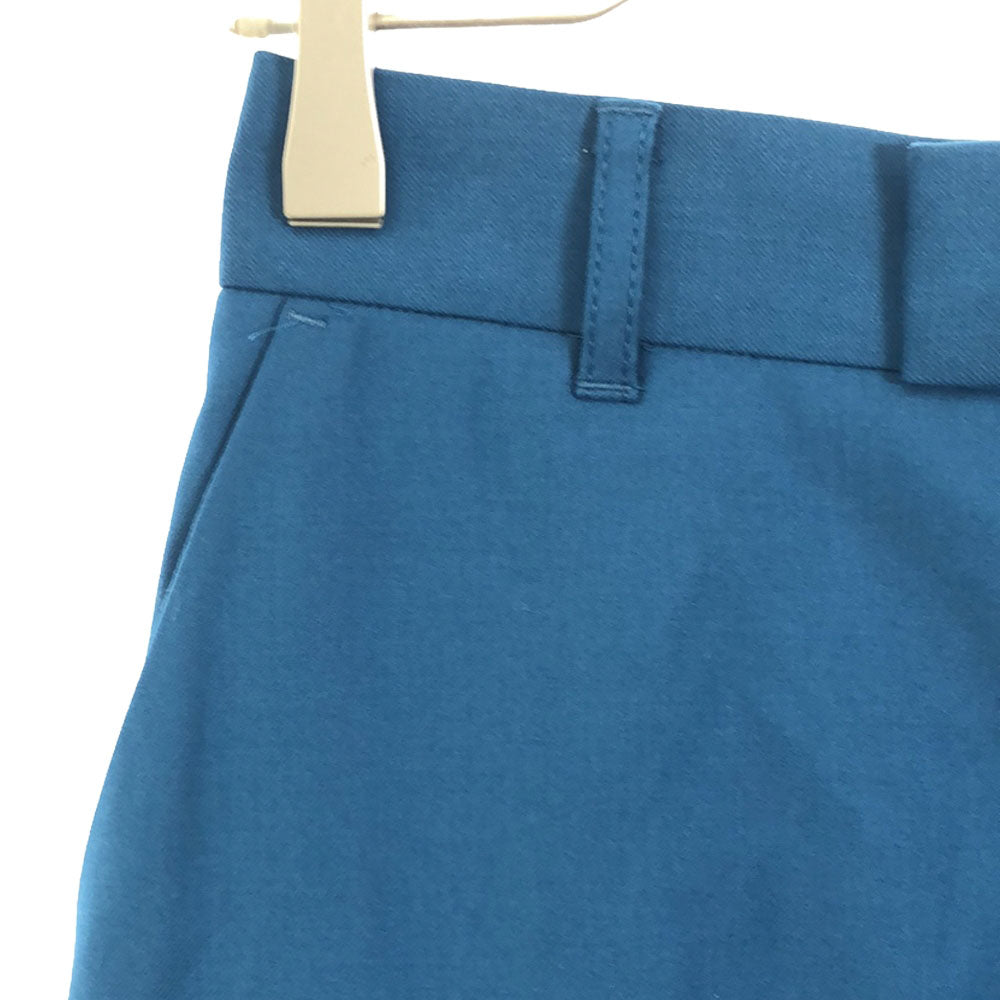 ミラオーウェン ミモレ丈 タイトスカート 0 ブルー Mila Owen 裏地付 バックスリット 09WFS224092 レディース