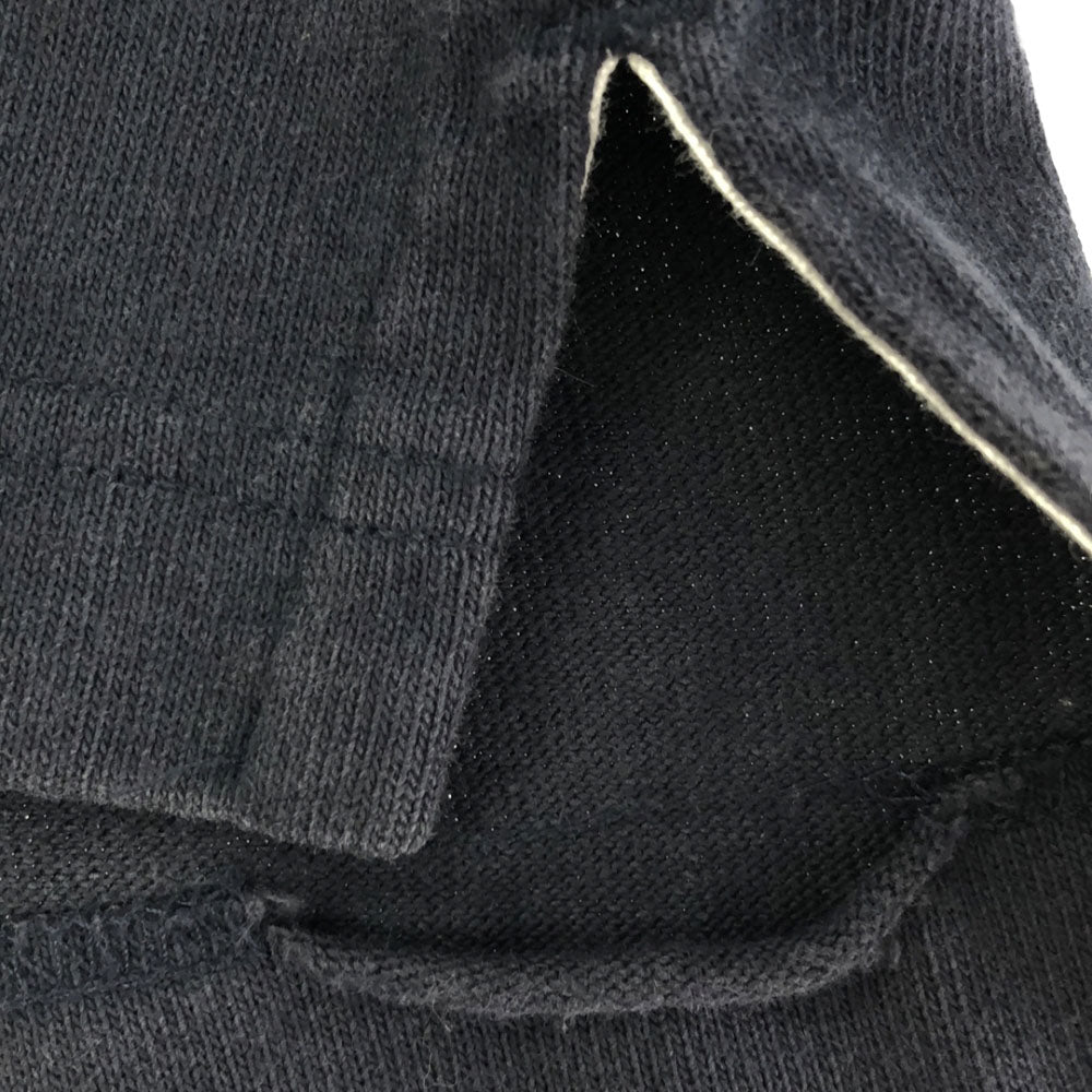 ギャップ 長袖 ラガーシャツ L ネイビー×ホワイト GAP ポロシャツ メンズ