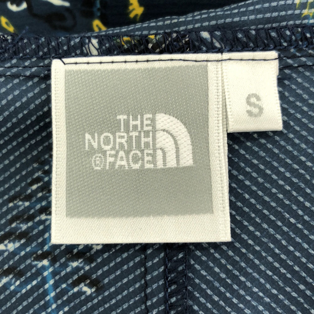 THE NORTH FACE ザノースフェイス NPW21810 総柄 長袖 ナイロンジャケット S ブルー系 アウトドア レディース
