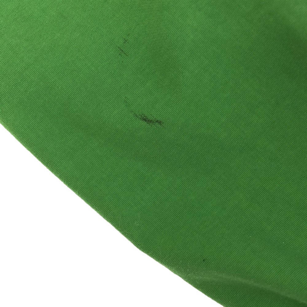 THE NORTH FACE ザノースフェイス NPJ21250 ロゴ刺繍 ナイロンジャケット 120 グリーン×イエロー アウトドア キッズ