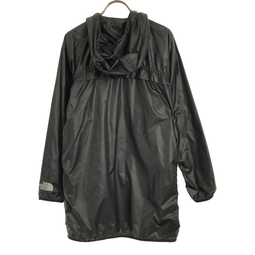 THE NORTH FACE PURPLE LABEL ザノースフェイス パープルレーベル PERTEX NPW2115N ロゴプリント ナイロンジャケット S ブラック アウトドア レディース