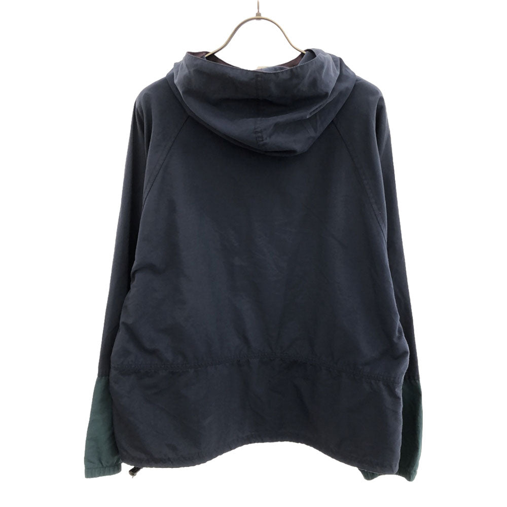 エルエルビーン 70s 長袖 アノラックパーカー S ネイビー系 L.L.Bean プルオーバー アウトドア オールド ヴィンテージ メンズ