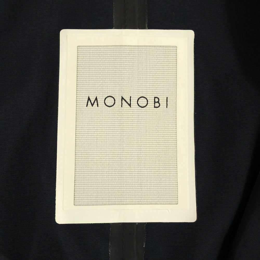 MONOBI モノビ ナイロンブレンド ジャケット S ネイビー メンズ