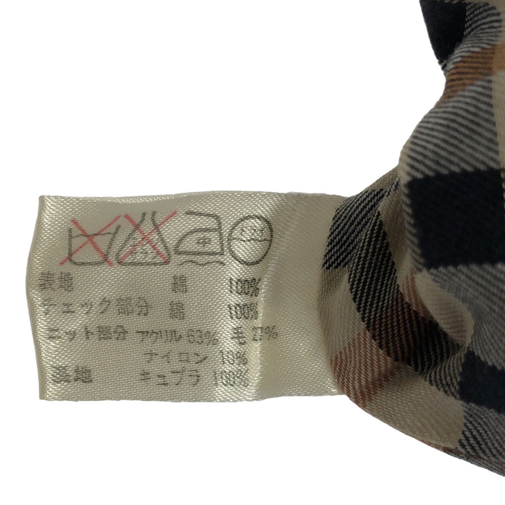 DAKS ダックス スイングトップ L ブラウン 裏チェック メンズ