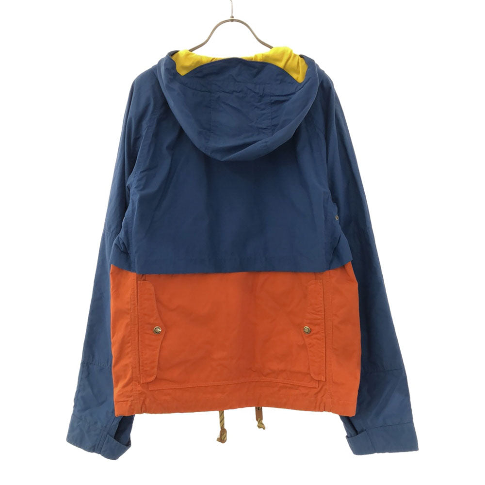 ポロバイラルフローレン マウンテンパーカー S ブルー×オレンジ Polo by Ralph Lauren メンズ