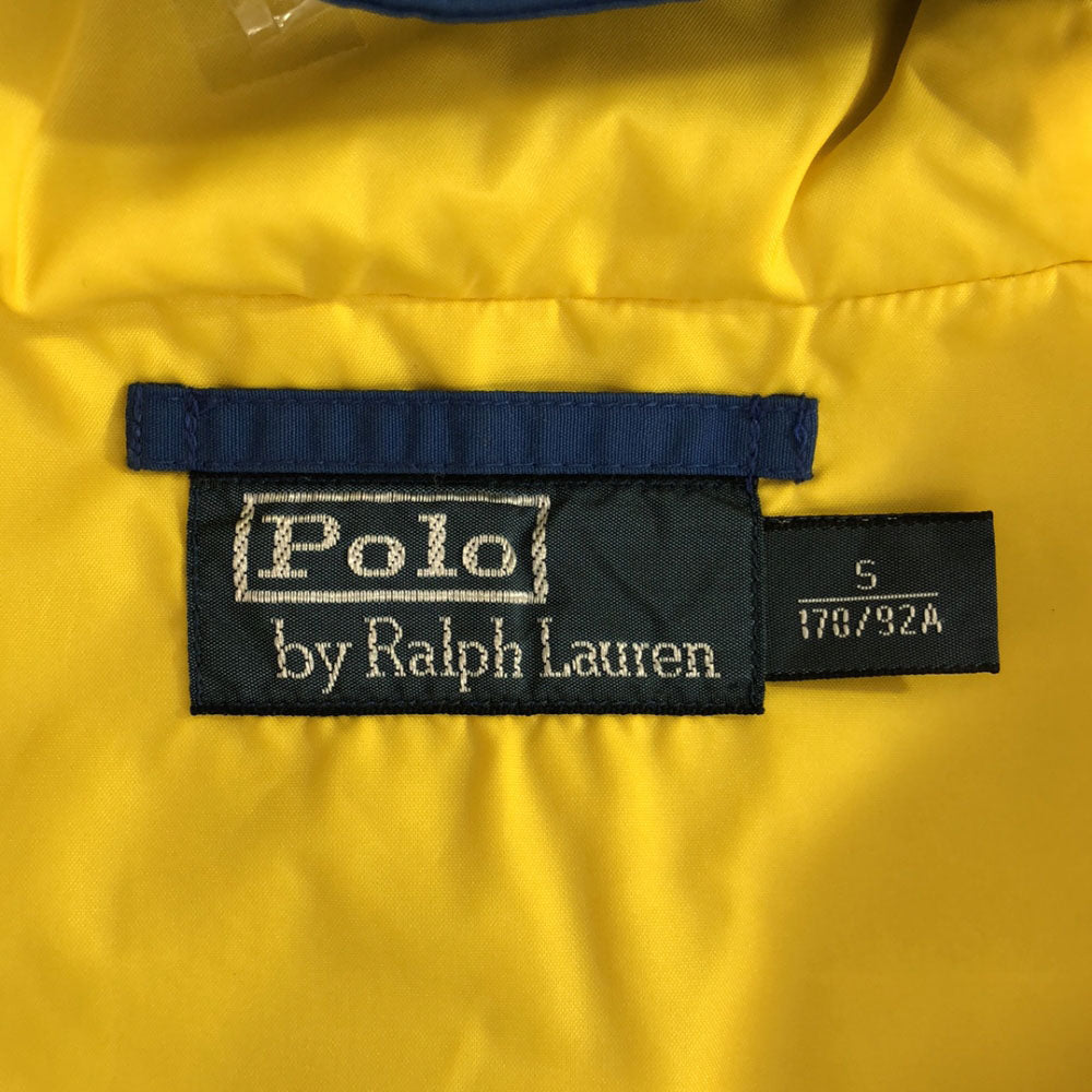ポロバイラルフローレン マウンテンパーカー S ブルー×オレンジ Polo by Ralph Lauren メンズ
