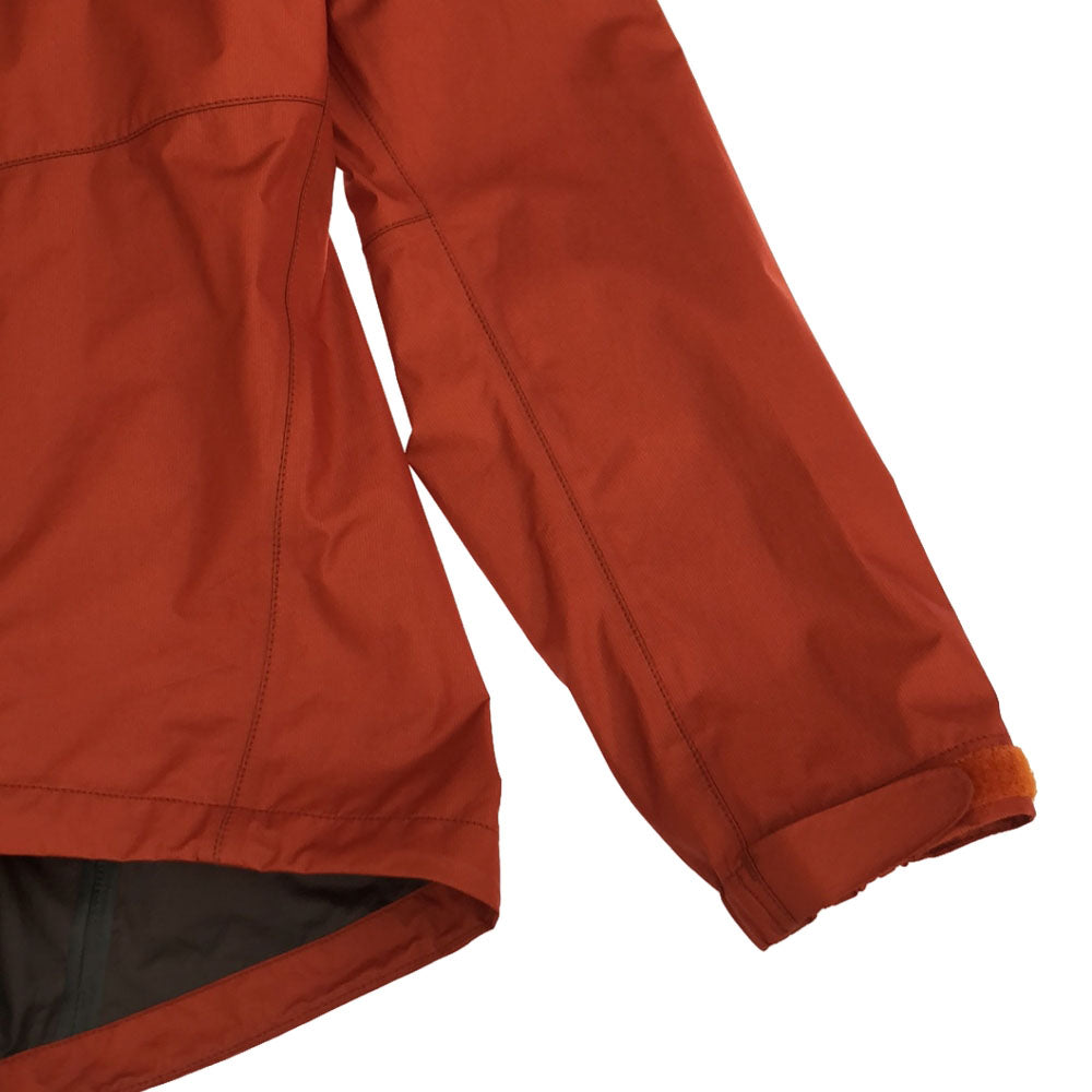 モンベル #1130409 サイクル ナイロンジャケット M オレンジ mont-bell 収納袋付き アウトドア ベンチレーション メンズ