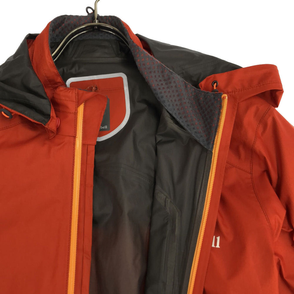 モンベル #1130409 サイクル ナイロンジャケット M オレンジ mont-bell 収納袋付き アウトドア ベンチレーション メンズ