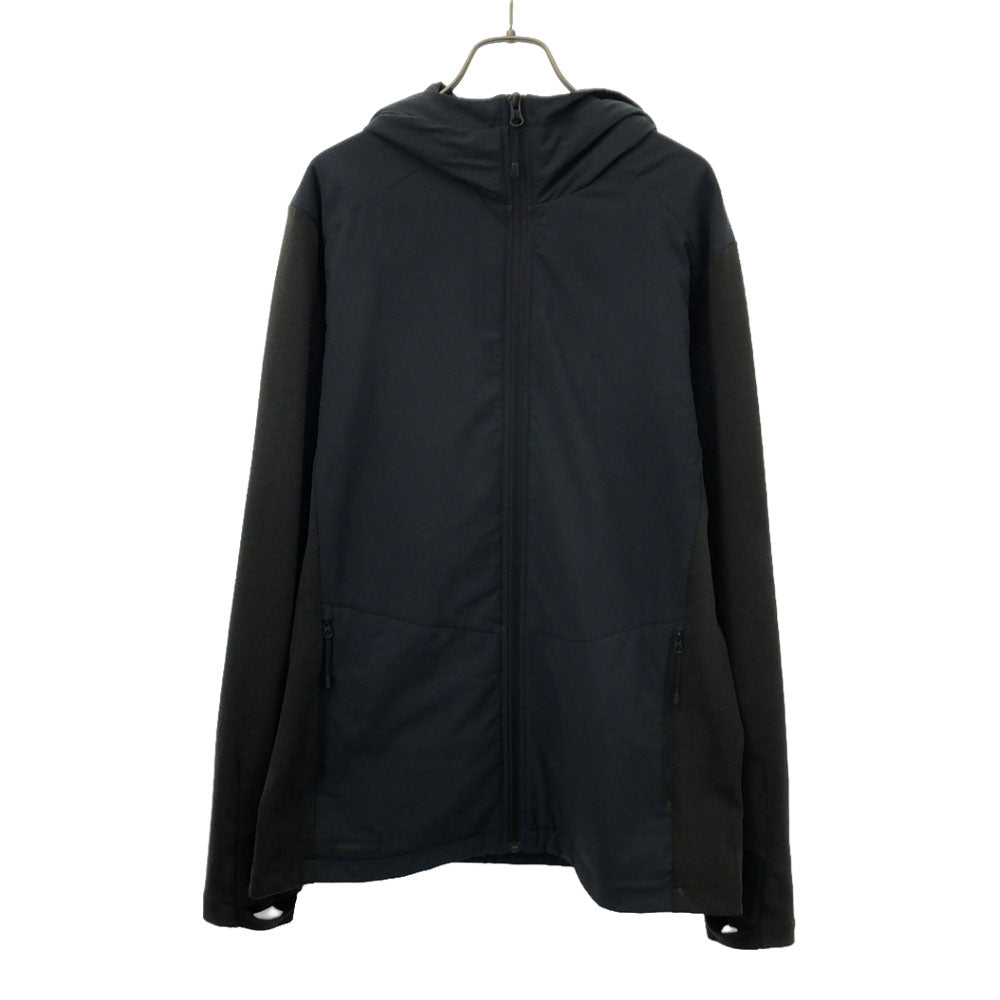 PeakPerformance ピークパフォーマンス ジップパーカー L ネイビー×ダークグレー メンズ