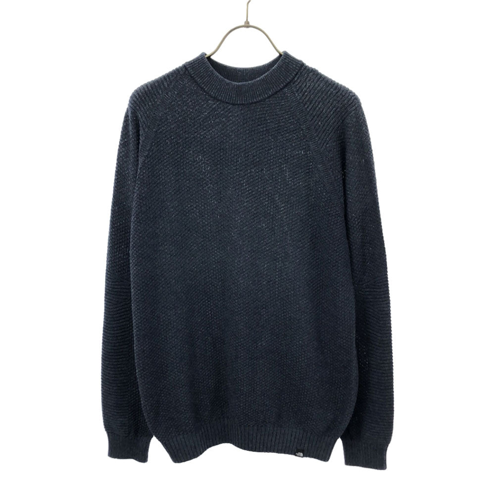 THE NORTH FACE ザノースフェイス 日本製 NT62133R 長袖 SLOBEFIT セーター S ネイビー ニット アウトドア メンズ