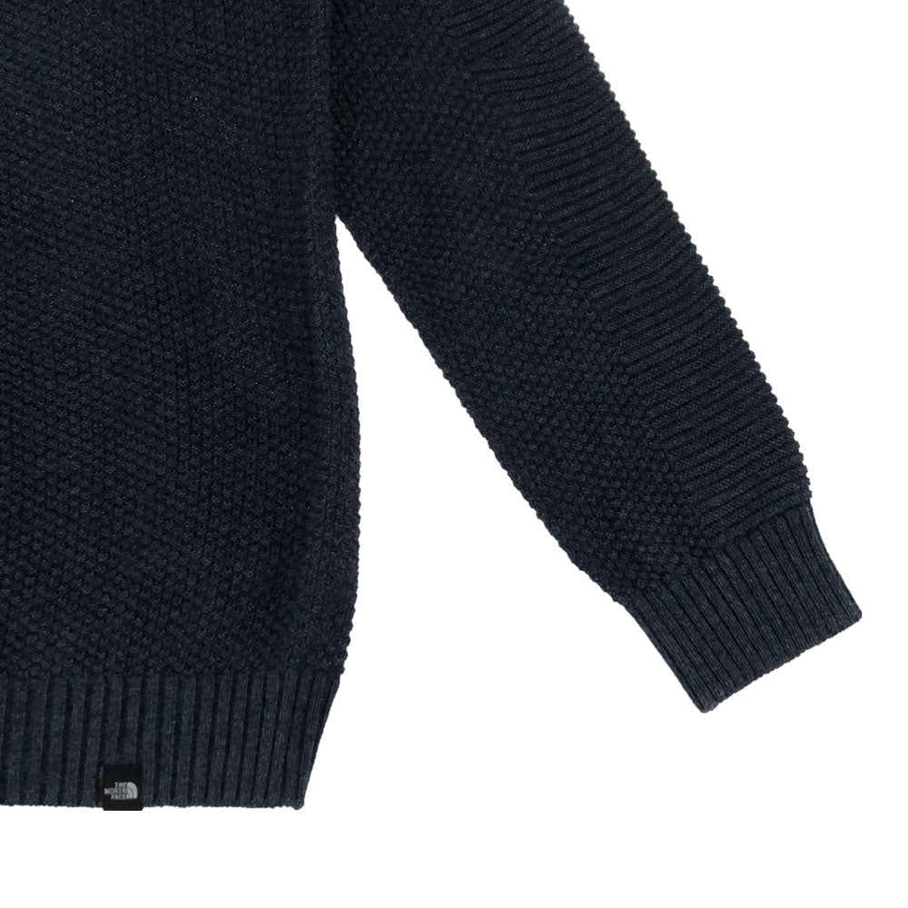 THE NORTH FACE ザノースフェイス 日本製 NT62133R 長袖 SLOBEFIT セーター S ネイビー ニット アウトドア メンズ