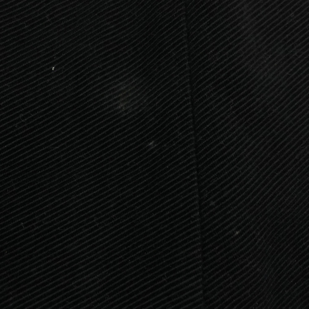 バーバリーロンドン 三陽商会 ノースリーブ ワンピース 130 ブラック BURBERRY LONDON コーデュロイ ベルト付き バックジップ キッズ