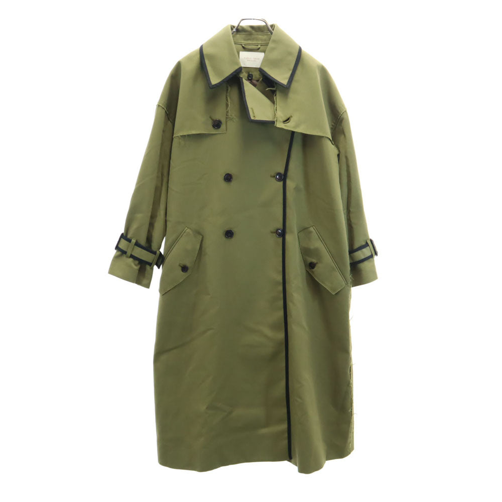 パブリックトウキョウ 日本製 トレンチコート F グリーン系 PUBLIC TOKYO レディース