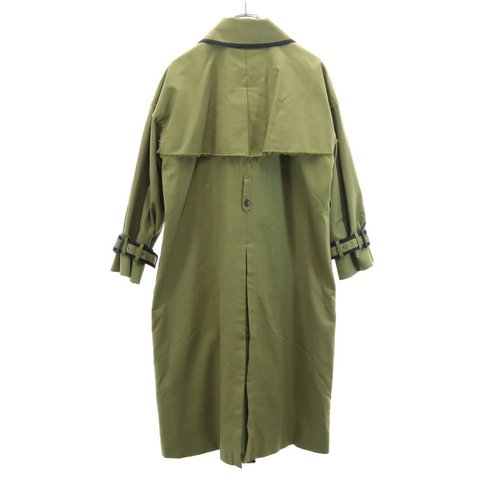 パブリックトウキョウ 日本製 トレンチコート F グリーン系 PUBLIC TOKYO レディース