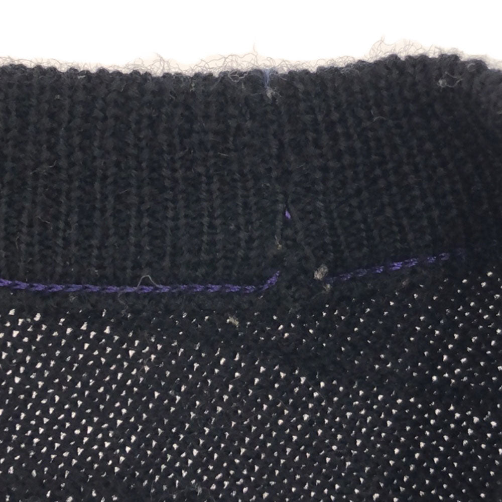 KENZO GOLF ケンゾーゴルフ 日本製 ゴルフ 長袖 セーター ブラック系 ニット メンズ