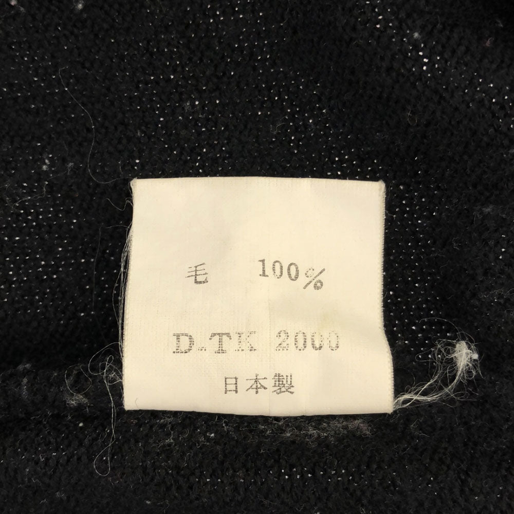 KENZO GOLF ケンゾーゴルフ 日本製 ゴルフ 長袖 セーター ブラック系 ニット メンズ