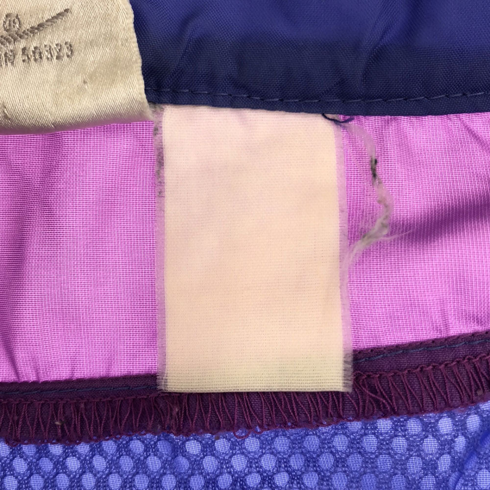 NIKE ナイキ 90s 銀タグ トレーニング ウインドブレーカー L パープル系 ジャケット スポーツ オールド メンズ