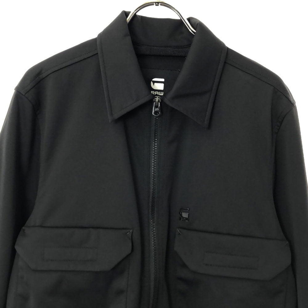 未使用 G-STAR RAW ジースターロウ ジップジャケット S ブラック タグ付き 裏メッシュ メンズ
