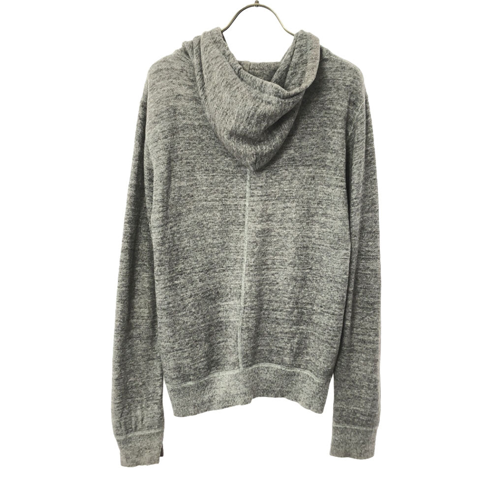 エヌハリウッド 日本製 長袖 ジップパーカー 36 グレー N.HOOLYWOOD メンズ