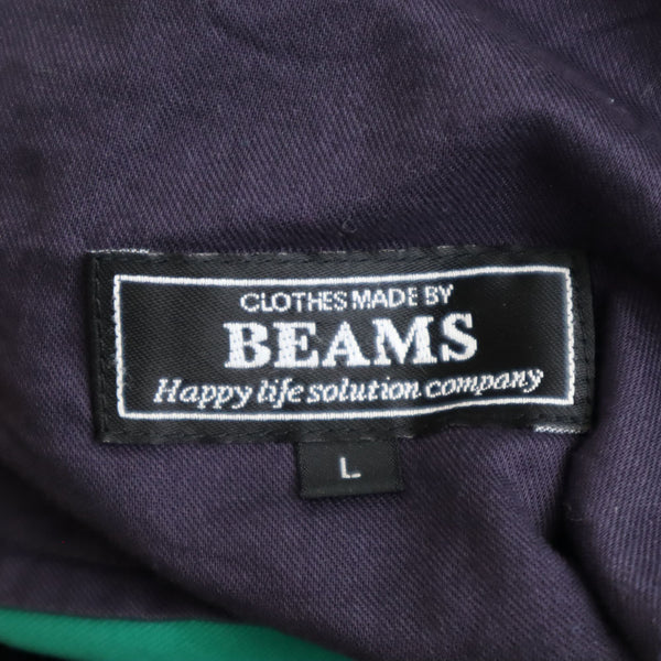 ビームス ショートパンツ L グリーン BEAMS メンズ