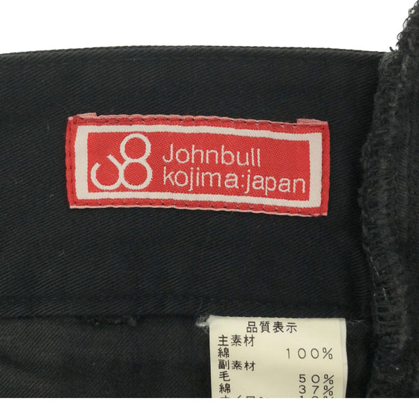 ジョンブル ウールブレンド ショートパンツ S ブラック Johnbull 異素材 メンズ