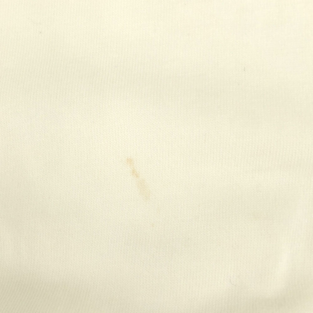 Givenchy ジバンシー 日本製 長袖 カットソー M ホワイト×ブラウン トレーナー メンズ