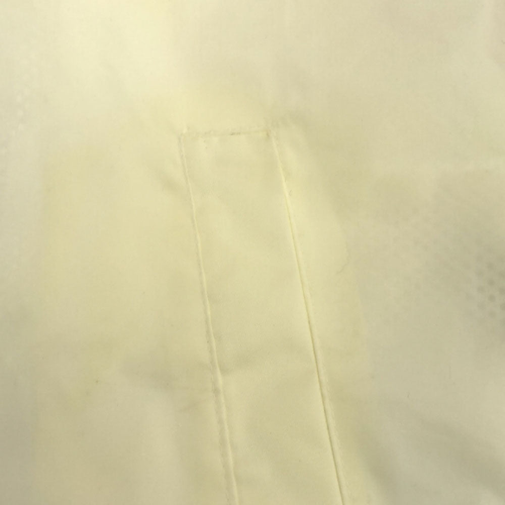 PUMA プーマ 90s 未使用 トレーニング 長袖 ジップジャケット L ホワイト系 フード 裏メッシュ タグ付き オールド メンズ