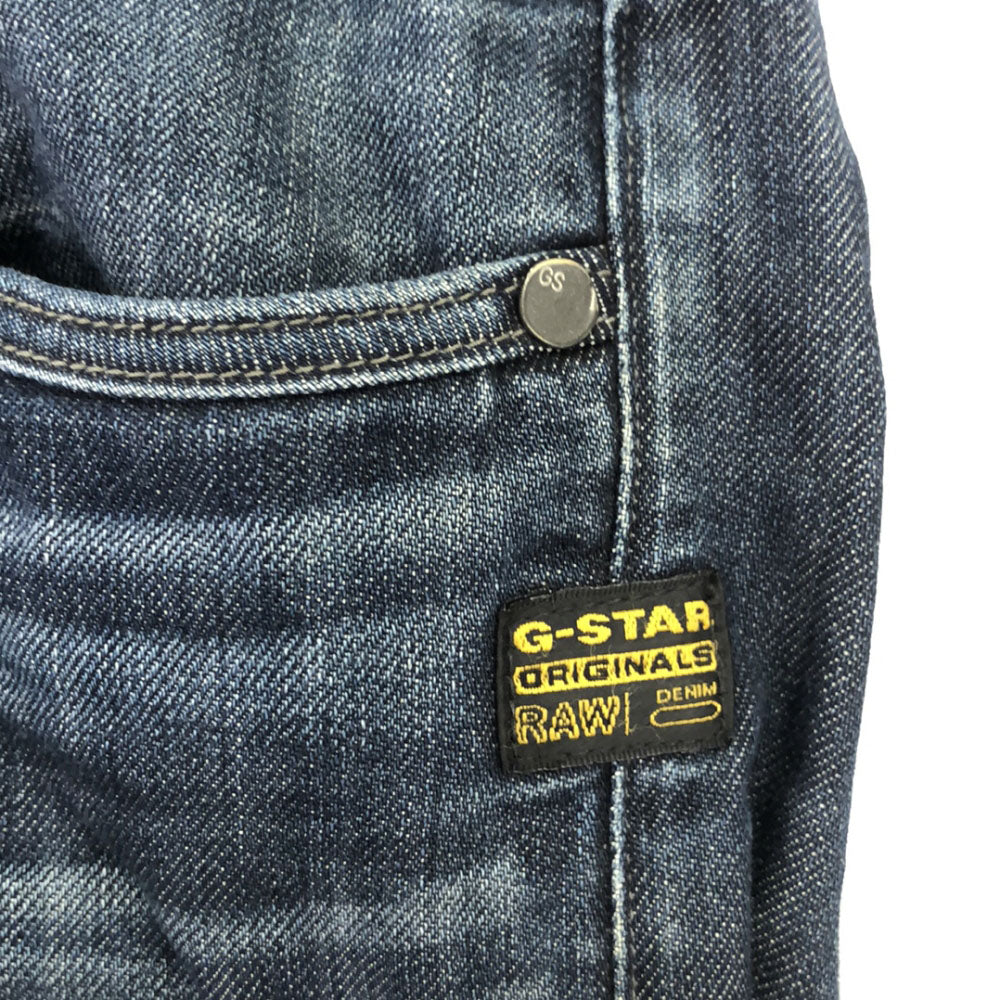 G-STAR ジースター ストレートデニムパンツ ｗ30 ボタンフライ ジーパン メンズ