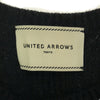 ユナイテッドアローズ 長袖 ニット ロングワンピース ブラック UNITED ARROWS レディース