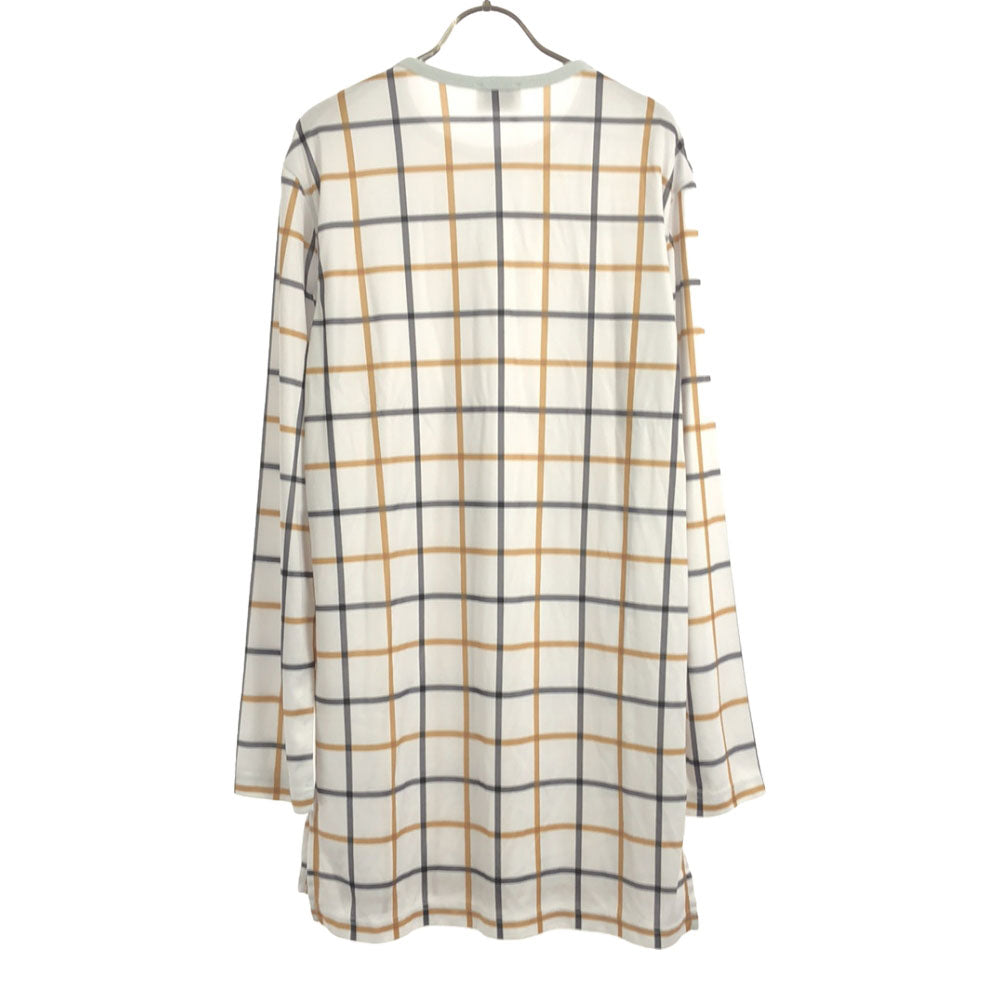 Acne Studios アクネスタジオ 格子柄 長袖 カットソー XS ホワイト系 TEREK AW15 メンズ