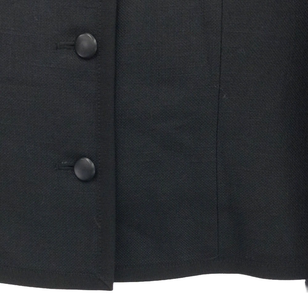 ジバンシィ ハイフォーマル ノーカラージャケット 8 ブラック レディース