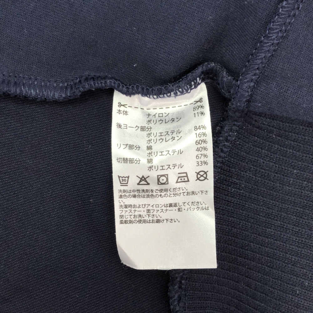 アディダス ワッペン ロゴプリント トラックジャケット M ネイビー系 adidas ブルゾン レディース