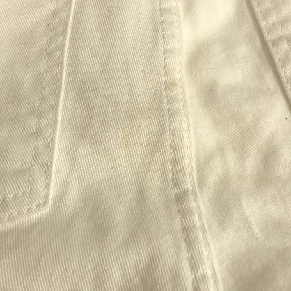 ザラ スリムデニムパンツ w30 ホワイト ZARA ダメージ加工 メンズ